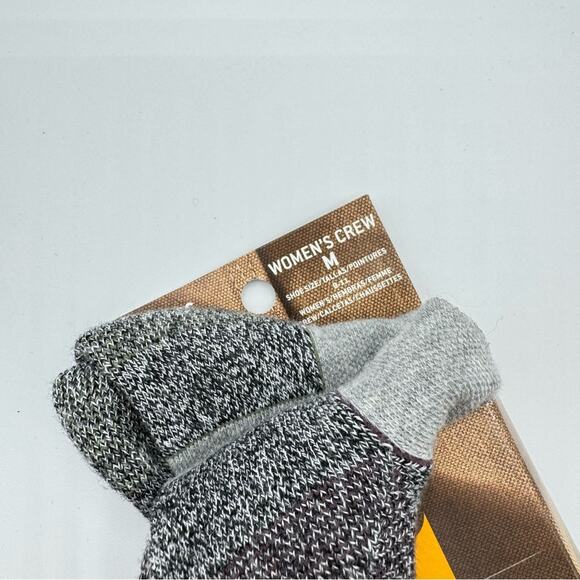 Carhartt Force Steel Toe Grey Cushioned 2 Pairs Crew Socks Women’s Medium - Picture 3 of 5